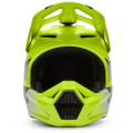Casque enfant FOX v1 shield jaune fluo | Oxmoto