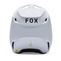 Casque enfant FOX v1 solid blanc mat | Oxmoto