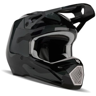 Casque enfant FOX v1 bnkr noir/camo | Oxmoto