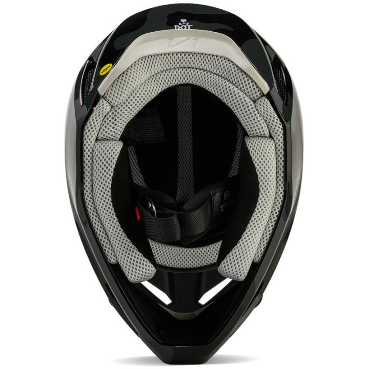 Casque enfant FOX v1 bnkr noir/camo | Oxmoto