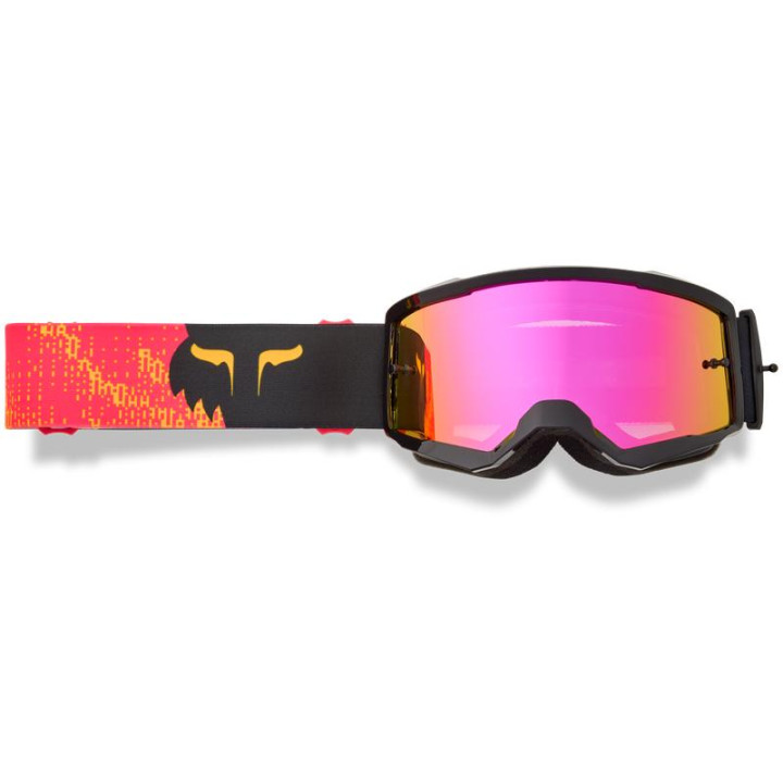 Lunettes enfant FOX main kairos iridium tangerine | Oxmoto