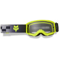 Lunettes enfant FOX main collect gris/jaune | Oxmoto