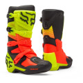 Bottes enfant FOX comp orange/jaune | Oxmoto