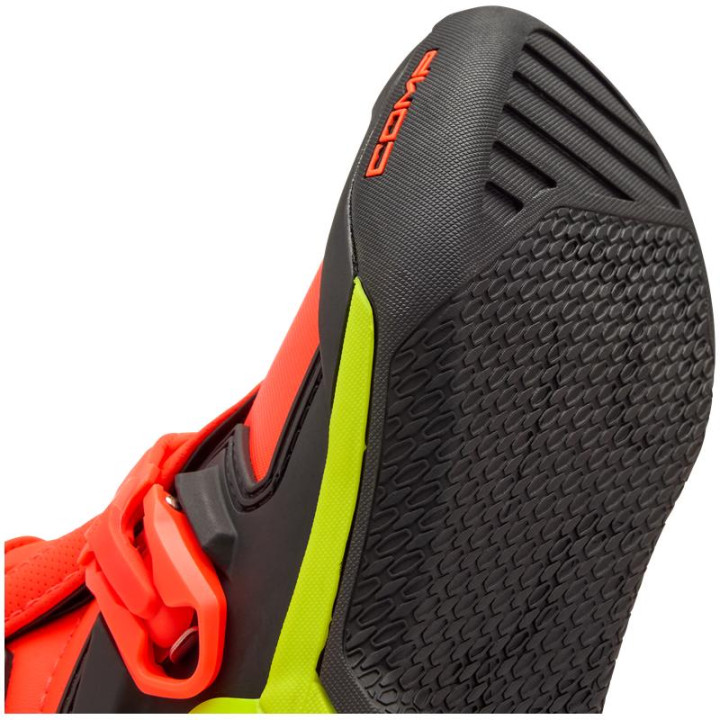 Bottes enfant FOX comp orange/jaune | Oxmoto