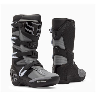 Bottes enfant FOX comp core noir/gris | Oxmoto