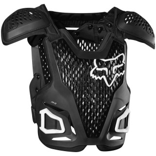 Pare-pierres enfant FOX r3 noir 24811-001-OS | Oxmoto