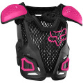Pare-pierres enfant FOX r3 noir/rose | Oxmoto