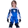 Maillot enfant FOX 180 shield bleu | Oxmoto
