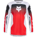 Maillot enfant FOX 180 shield rouge | Oxmoto
