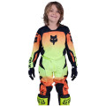 Maillot enfant FOX 180 shield jaune fluo | Oxmoto