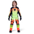 Maillot enfant FOX 180 shield jaune fluo | Oxmoto