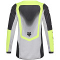 Maillot enfant FOX 180 collect gris/jaune | Oxmoto