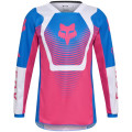 Maillot enfant FOX 180 collect bleu/rose | Oxmoto