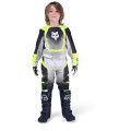 Maillot enfant FOX 180 collect gris/jaune | Oxmoto