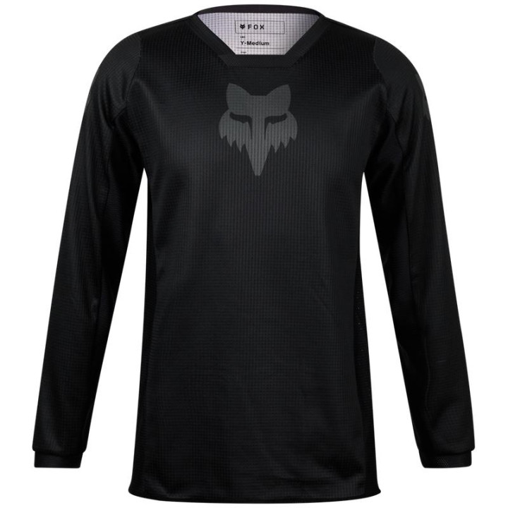 Maillot enfant FOX blackout noir/noir | Oxmoto