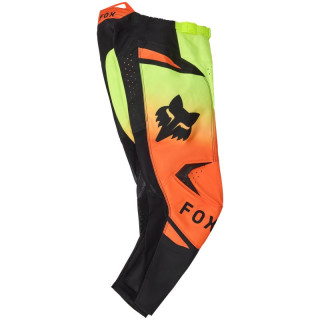 Pantalon enfant FOX 180 shield jaune fluo | Oxmoto