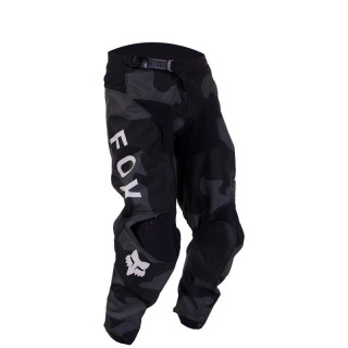 Pantalon enfant FOX 180 bnkr noir/camo | Oxmoto