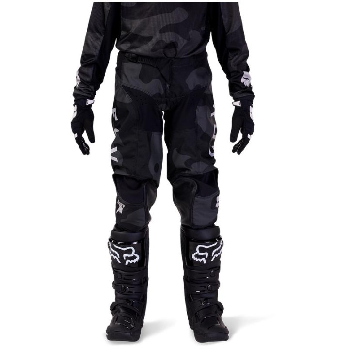 Pantalon enfant FOX 180 bnkr noir/camo | Oxmoto
