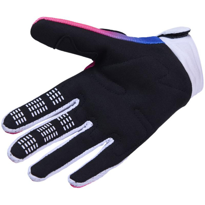 Gants enfant FOX 180 collect bleu/rose | Oxmoto