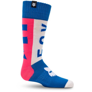 Chaussettes FOX 180 collect bleu/rose 36372-A01-YS | Oxmoto