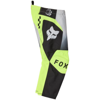 Pantalon kids FOX 180 collect gris jaune | Oxmoto