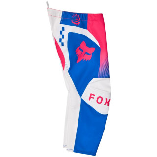 Pantalon kids FOX 180 collect bleu/rose | Oxmoto