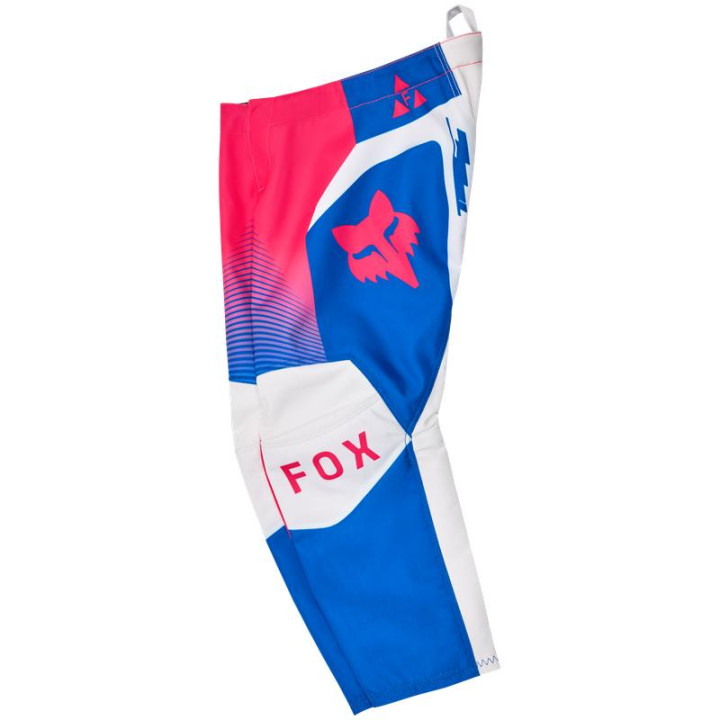 Pantalon kids FOX 180 collect bleu/rose | Oxmoto