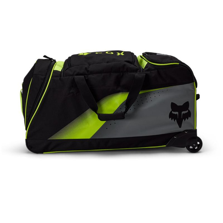Sac FOX divider shuttle roller gris/jaune | Oxmoto