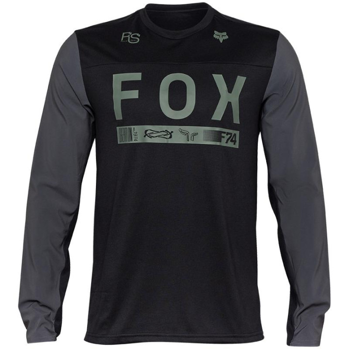 Maillot FOX ranger offroad noir | Oxmoto