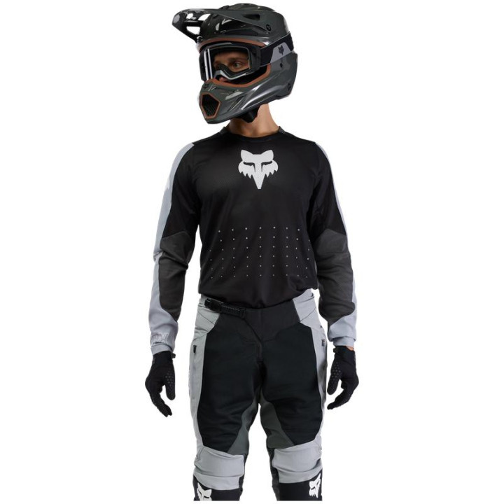 Maillot FOX ranger air offroad noir | Oxmoto
