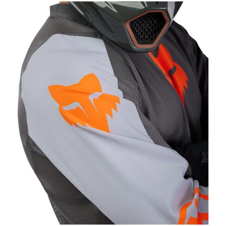 Maillot FOX ranger air offroad gris | Oxmoto