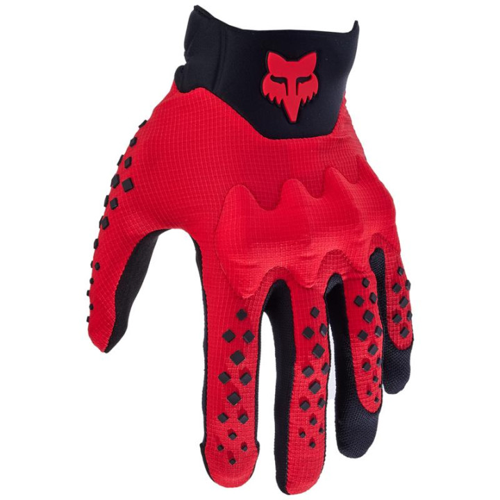 Gants FOX bomber lt rouge | Oxmoto
