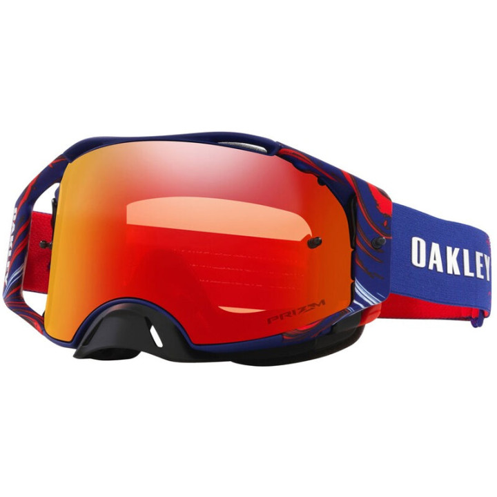 Masque Oakley Airbrake MX - Renaux Signature écran Prizm MX Torch Iridium