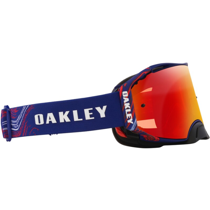 Masque Oakley Airbrake MX - Renaux Signature écran Prizm MX Torch Iridium