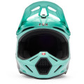 Casque FOX v3 drip turquoise | Oxmoto