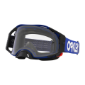Masque Oakley Airbrake MX - Moto Blue B1B écran clair