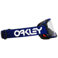 Masque Oakley Airbrake MX - Moto Blue B1B écran clair