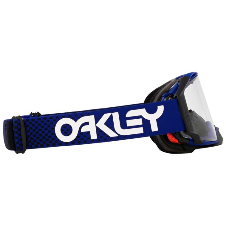 Masque Oakley Airbrake MX - Moto Blue B1B écran clair