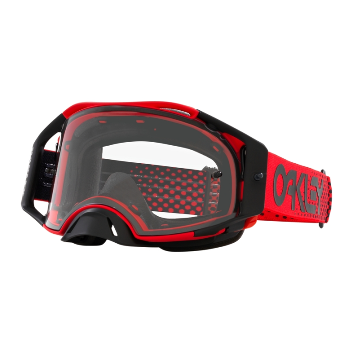 Masque Oakley Airbrake MX - Moto Red B1B écran clair
