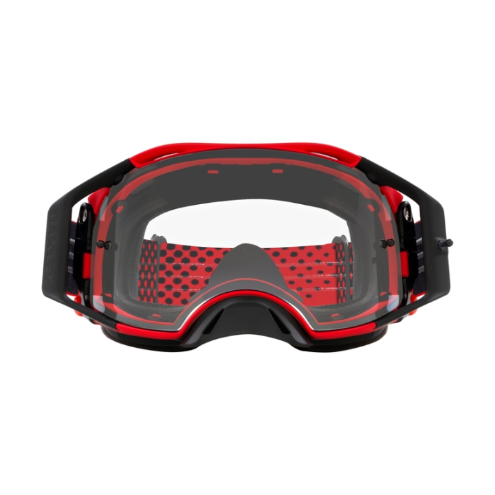 Masque Oakley Airbrake MX - Moto Red B1B écran clair
