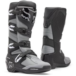 Bottes FOX comp core noir/gris | Oxmoto