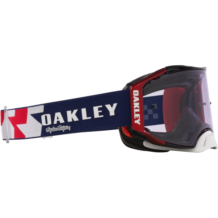 Masque Oakley Airbrake MX - TLD RWB Stars écran Prizm MX Low Light
