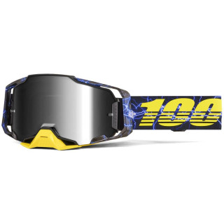 Lunettes 100% armega furious - ecran iridium gris | Oxmoto