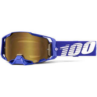 Lunettes 100% armega klein - ecran iridium or | Oxmoto