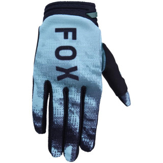 Gants enfant FOX 180 kairos turquoise | Oxmoto