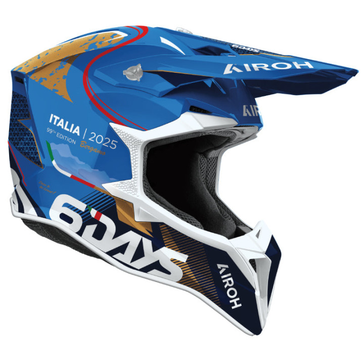 Casque Airoh wraaap isde 6days italy 2025 | Oxmoto