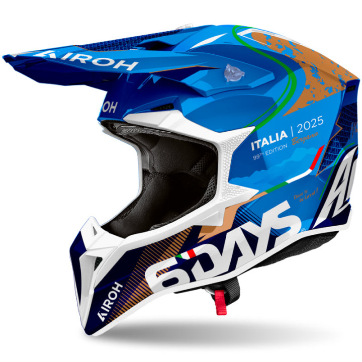 Casque Airoh wraaap isde 6days italy 2025 | Oxmoto