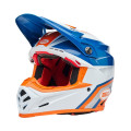 Casque Bell Moto-9S Flex - Merchant Gloss Orange/Blue