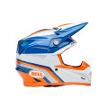 Casque Bell Moto-9S Flex - Merchant Gloss Orange/Blue