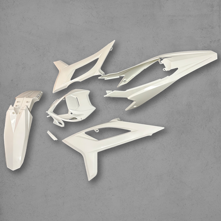 Kit plastique origine Beta 50 rr 2021-2026 blanc | Oxmoto